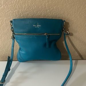 Kate Spade turquoise crossbody bag